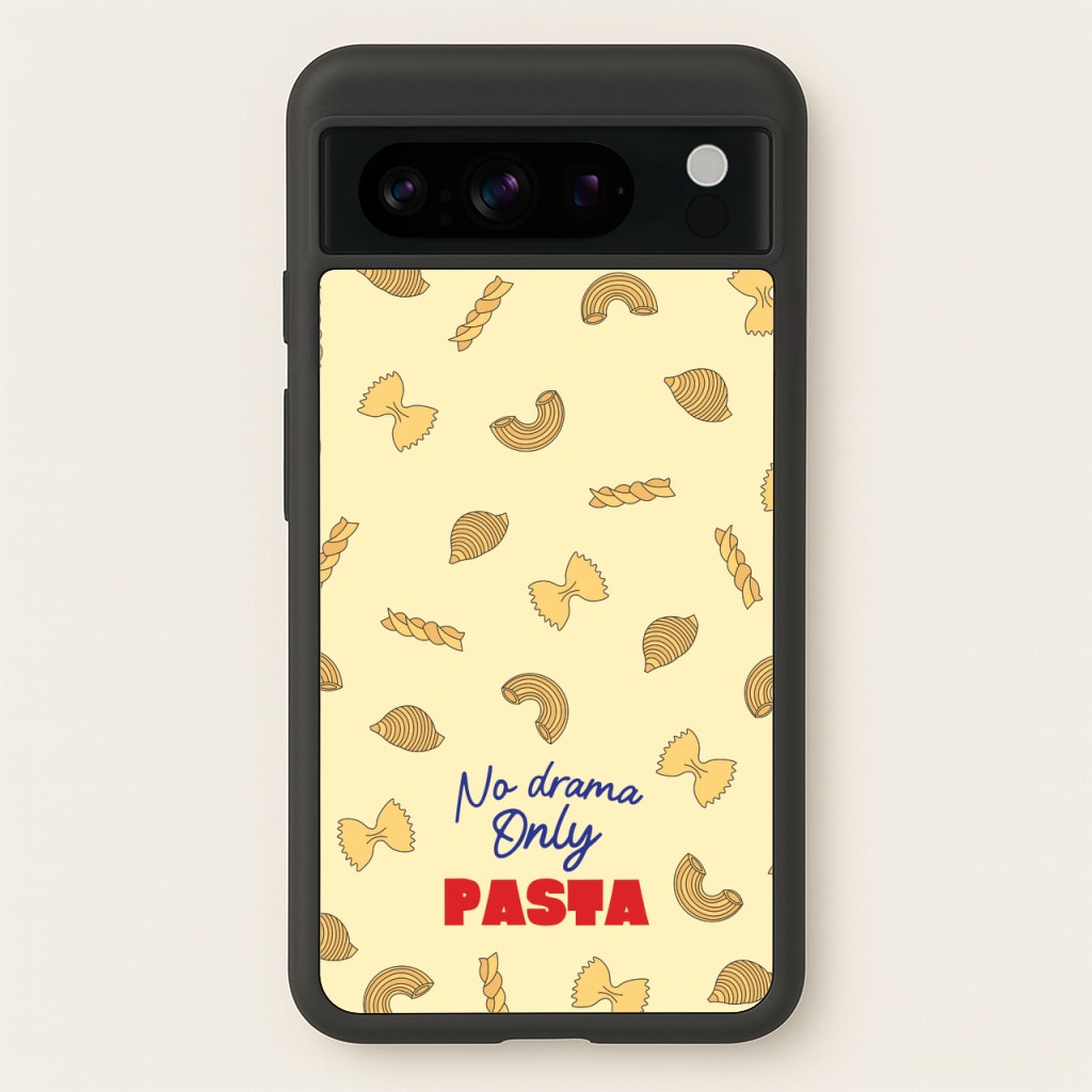 No Drama, Only Pasta - Food Patterns Phone Case for Google Pixel 8 Pro