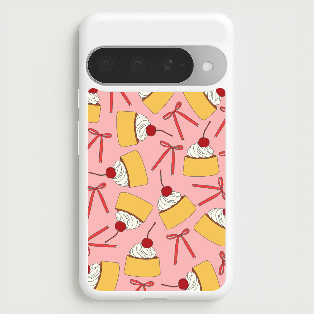 Coquette Bows And Pudding Pattern Phone Case for Google Pixel 10 Pro XL