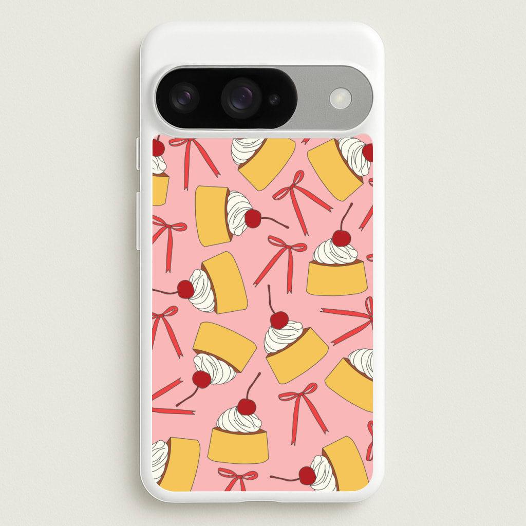 Coquette Bows And Pudding Pattern Phone Case for Google Pixel 10 / 10 Pro