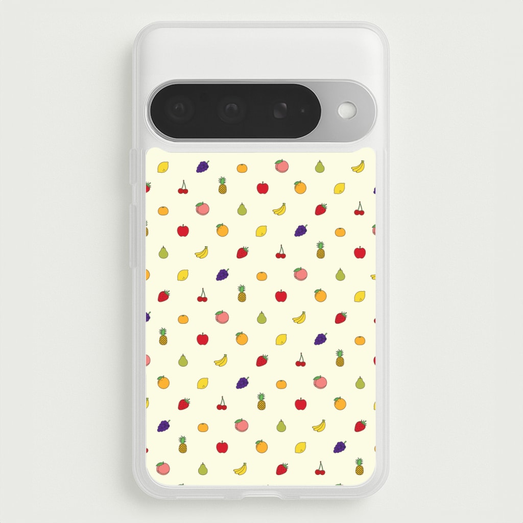 Miniature Fruits Pattern Phone Case for Google Pixel 10 Pro XL