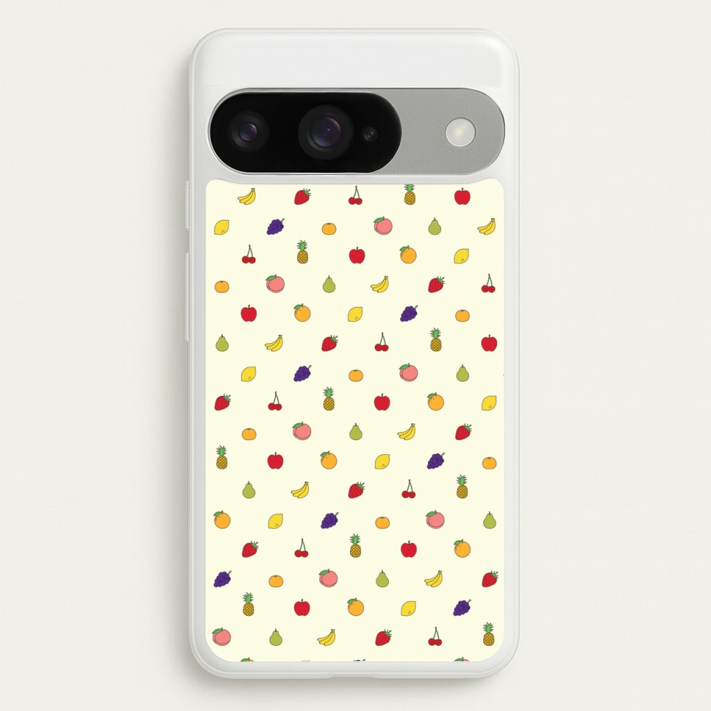 Miniature Fruits Pattern Phone Case for Google Pixel 10 / 10 Pro