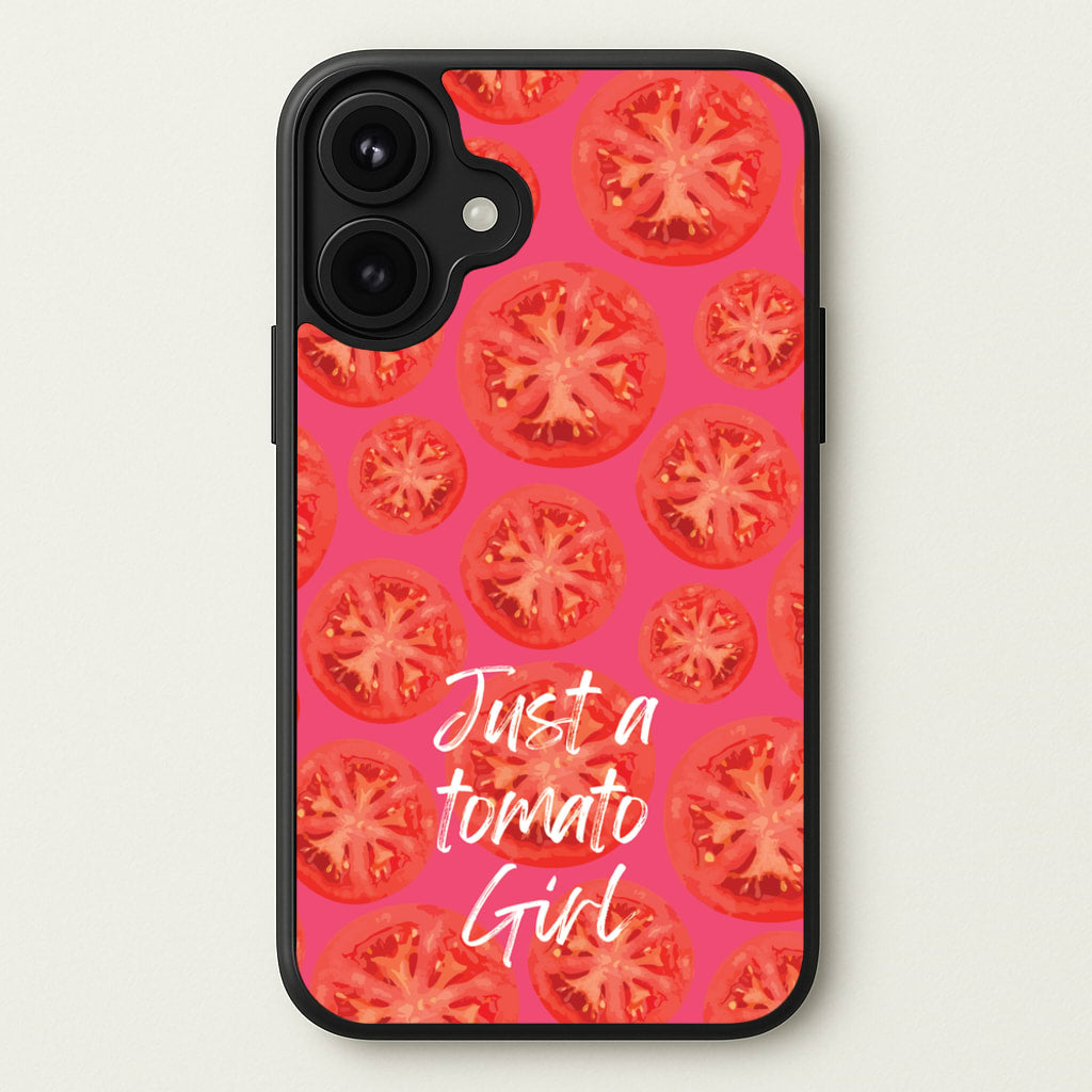 Just A Tomato Girl Phone Case for iPhone 17