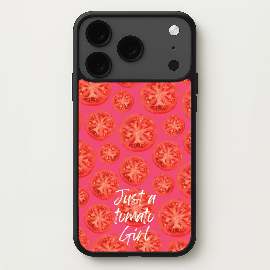 Just A Tomato Girl Phone Case for iPhone 17 Pro