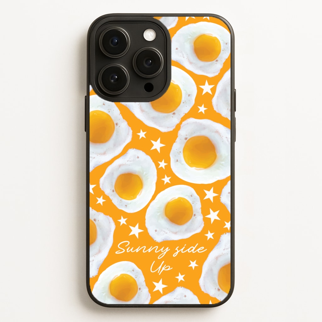 Sunny Side Up Egg Pattern - Food Patterns Phone Case for iPhone 16 Pro Max