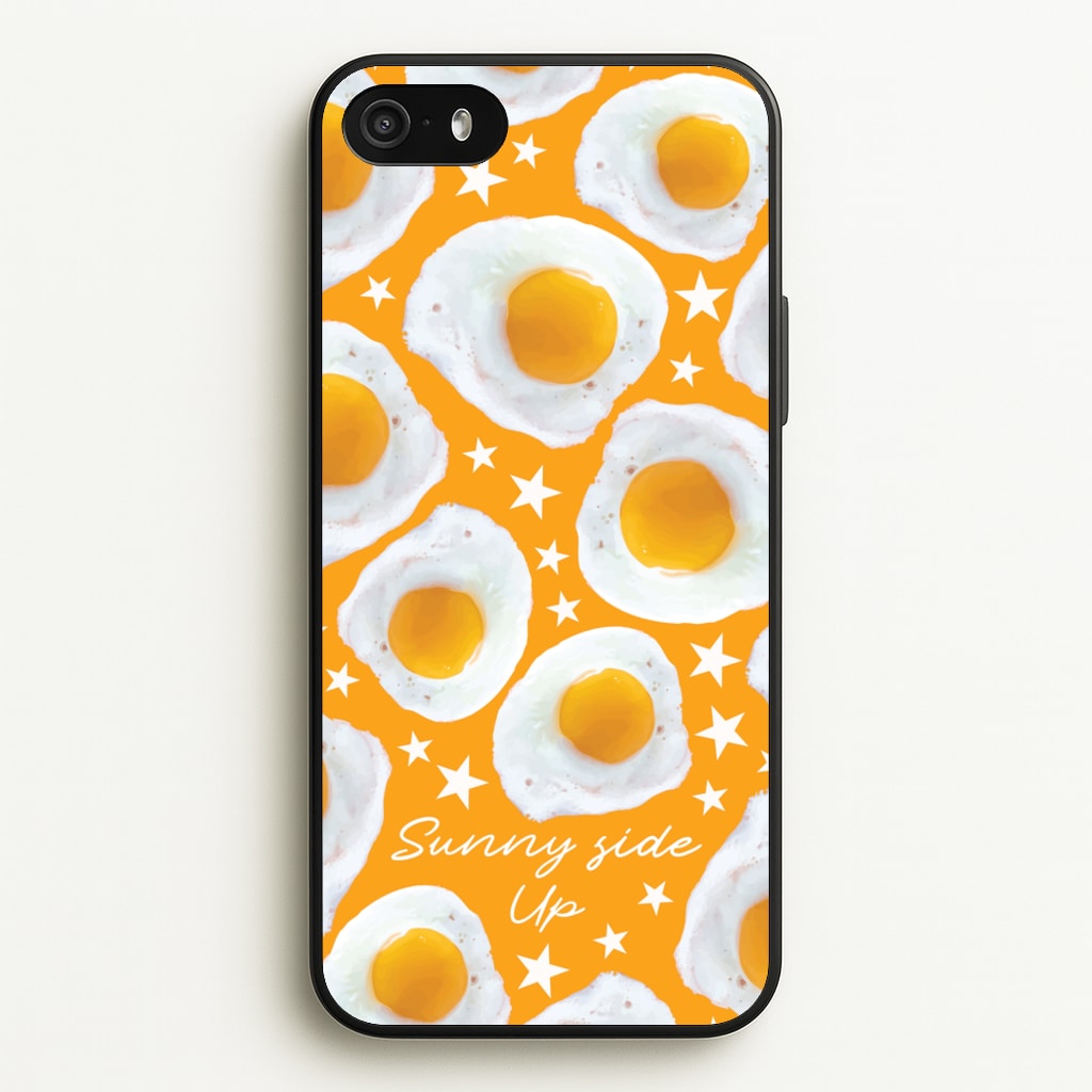 Sunny Side Up Egg Pattern - Food Patterns Phone Case for iPhone 5 / 5s / SE 2016