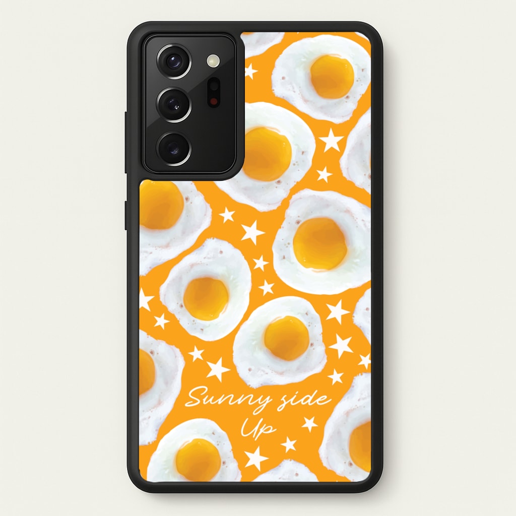 Sunny Side Up Egg Pattern - Food Patterns Phone Case for Galaxy Note 20 Ultra