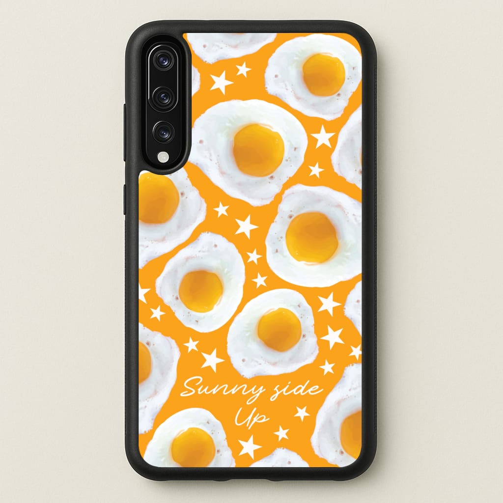 Sunny Side Up Egg Pattern - Food Patterns Phone Case for Huawei P20 Pro