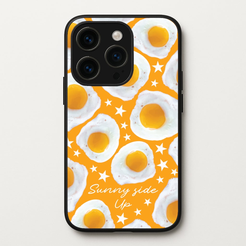 Sunny Side Up Egg Pattern - Food Patterns Phone Case for iPhone 14 Pro