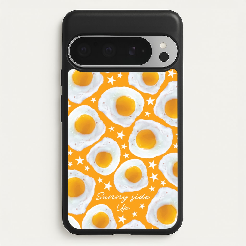 Sunny Side Up Egg Pattern - Food Patterns Phone Case for Google Pixel 9 Pro XL