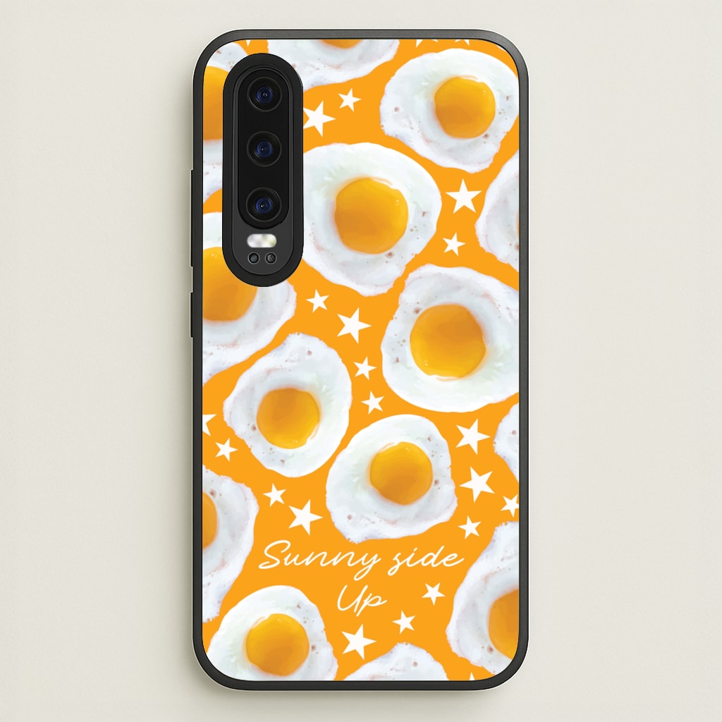 Sunny Side Up Egg Pattern - Food Patterns Phone Case for Huawei P30