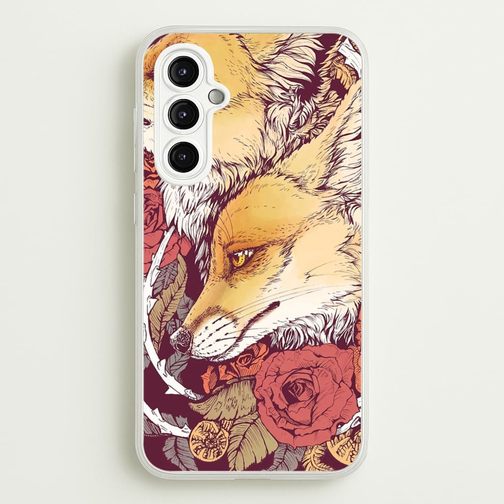 Red Fox Bloom - Phone Case for Galaxy A14