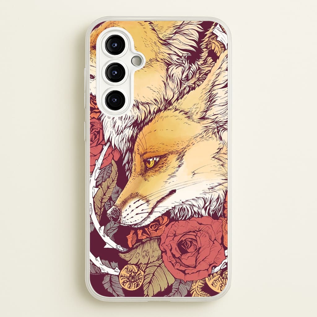 Red Fox Bloom - Phone Case for Galaxy A54