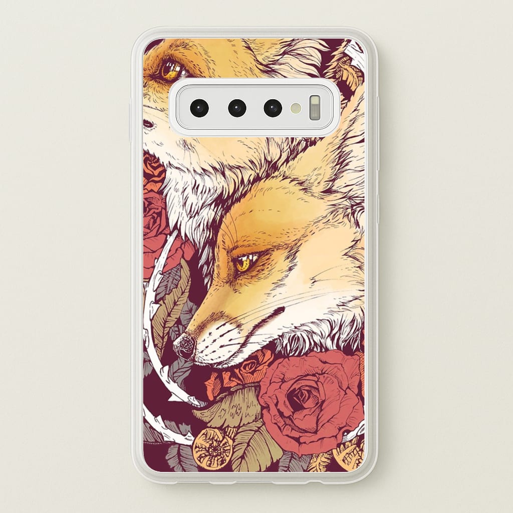 Red Fox Bloom - Phone Case for Galaxy S10 Plus