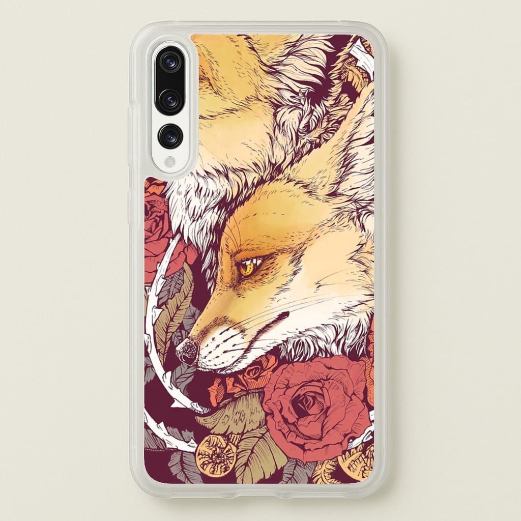 Red Fox Bloom - Phone Case for Huawei P20 Pro