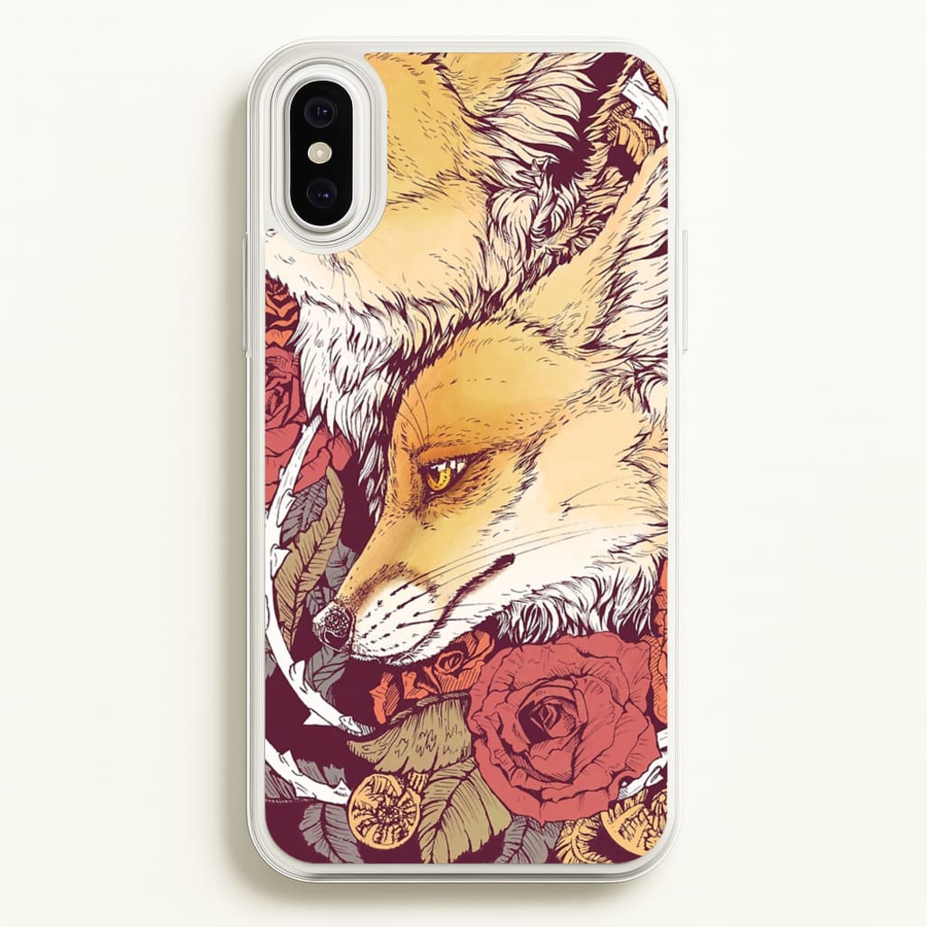 Red Fox Bloom - Phone Case for iPhone XS Max