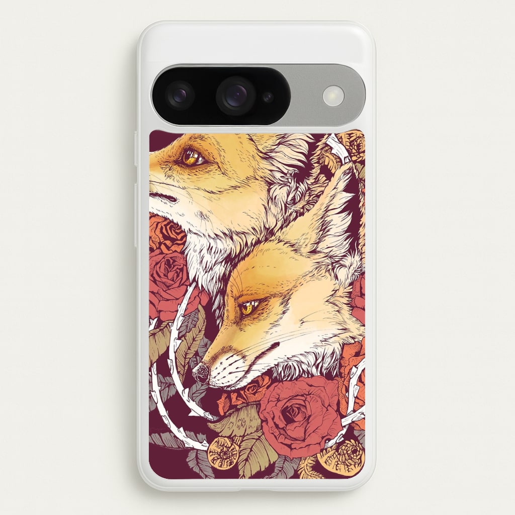 Red Fox Bloom Phone Case for Google Pixel 10 / 10 Pro