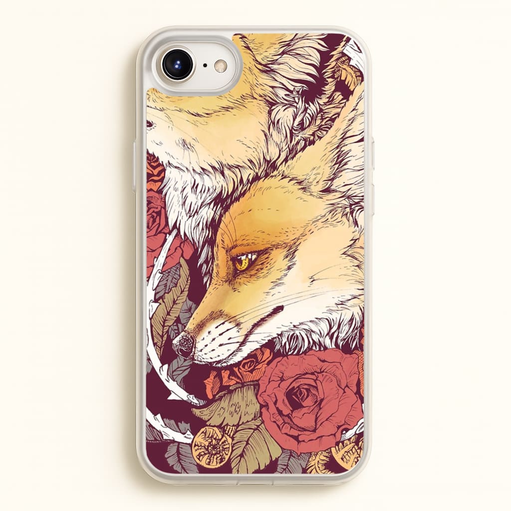 Red Fox Bloom - Phone Case for iPhone 6 / 7 / 8 / SE