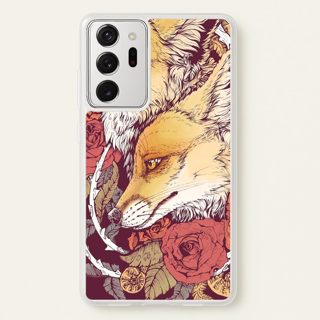 Red Fox Bloom - Phone Case for Galaxy Note 20 Ultra