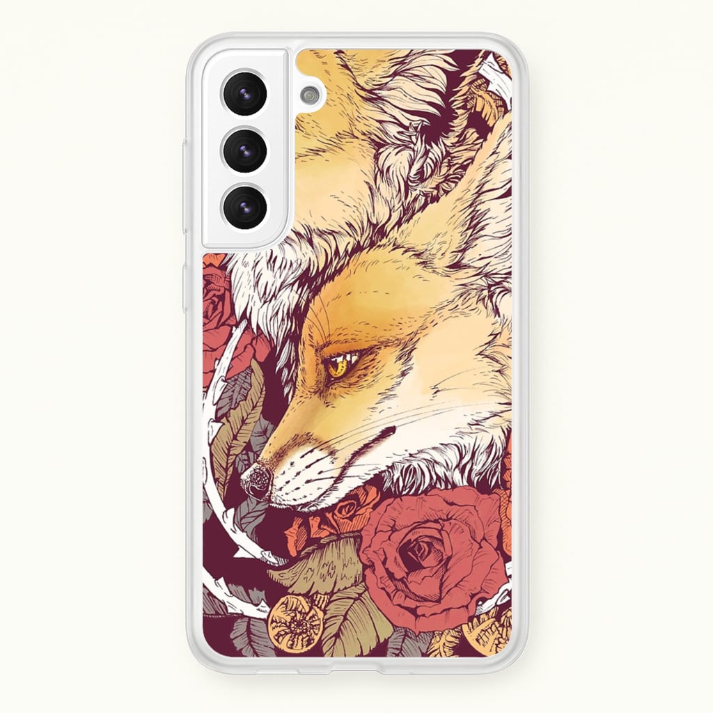 Red Fox Bloom - Phone Case for Galaxy S22