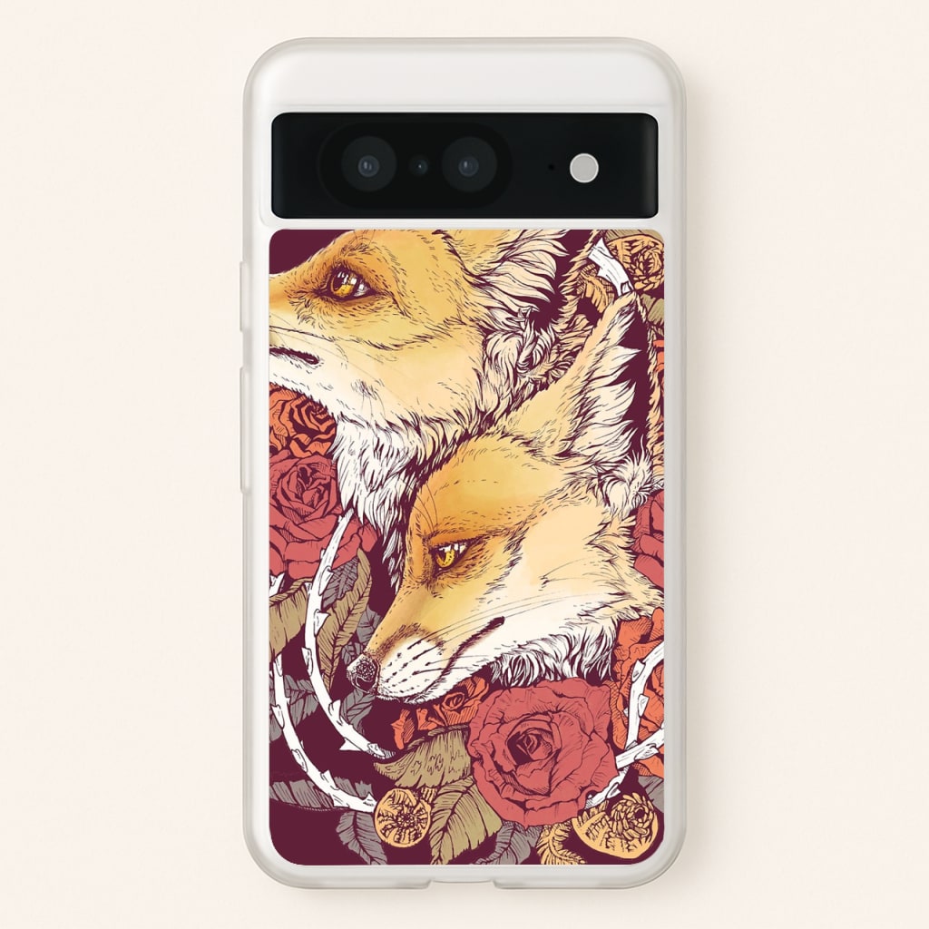 Red Fox Bloom - Phone Case for Google Pixel 8