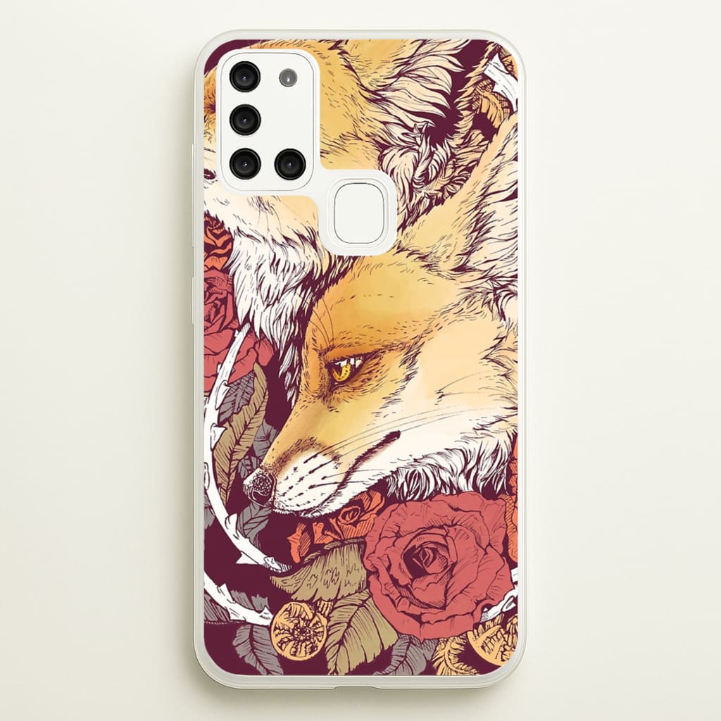 Red Fox Bloom - Phone Case for Galaxy A21s