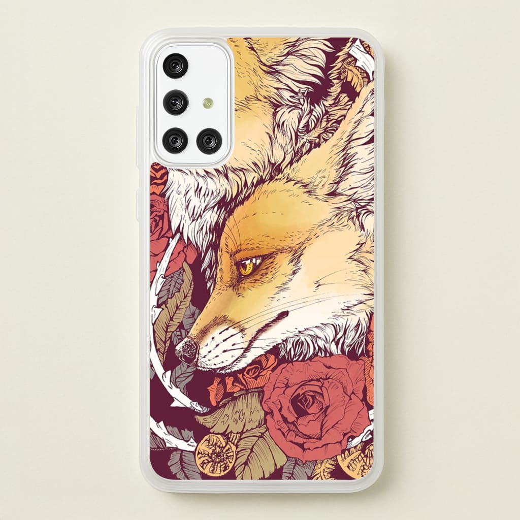 Red Fox Bloom - Phone Case for Galaxy A71