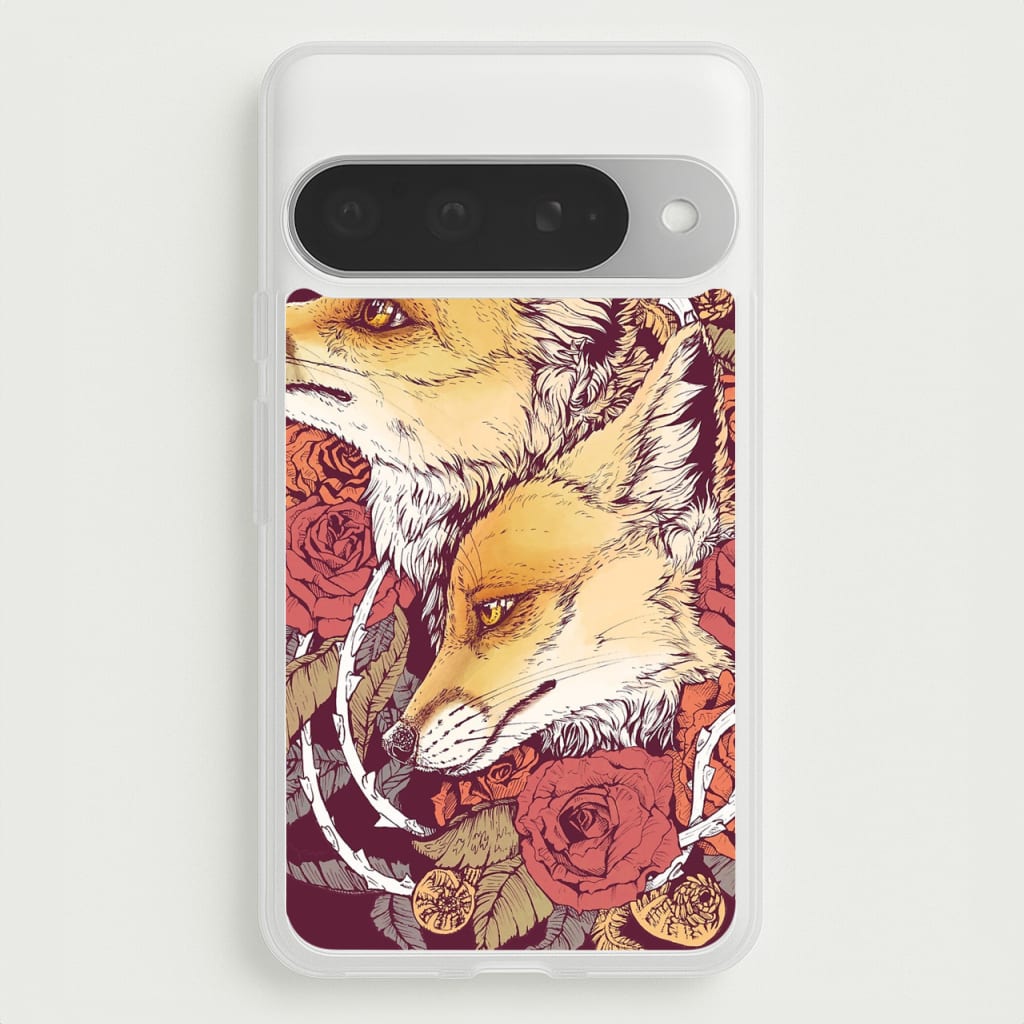 Red Fox Bloom Phone Case for Google Pixel 10 Pro XL