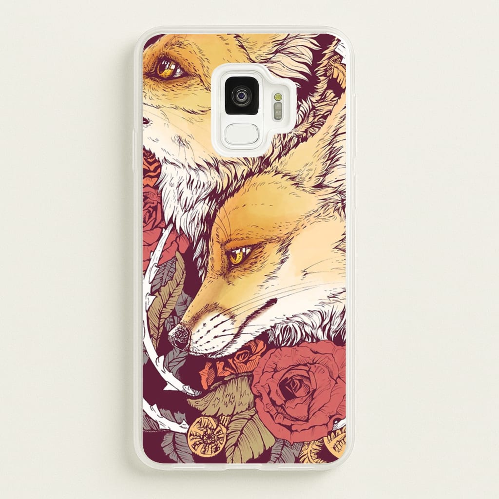 Red Fox Bloom - Phone Case for Galaxy S9