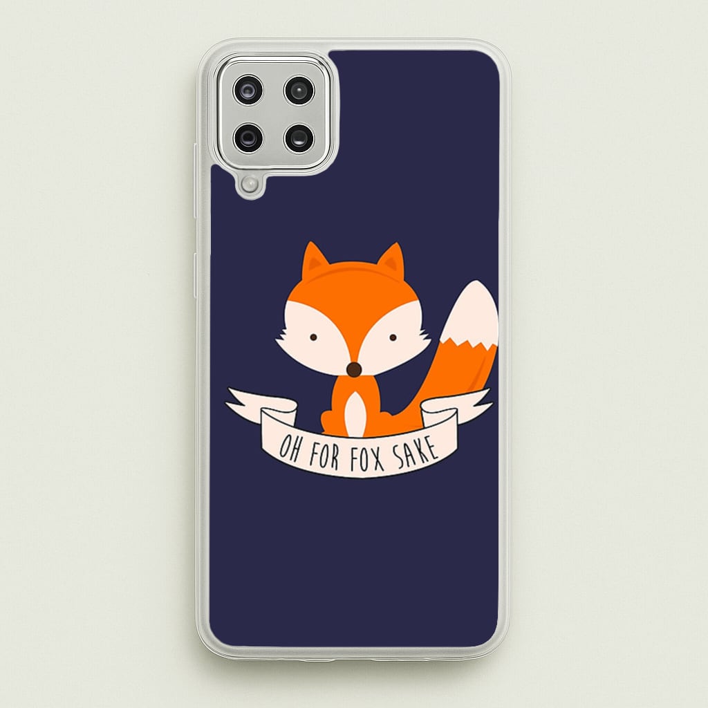 Oh For Fox Sake - Phone Case for Galaxy A12
