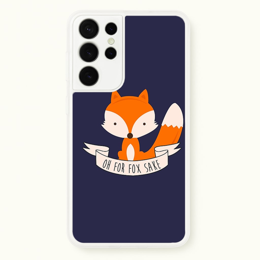 Oh For Fox Sake - Phone Case for Galaxy S21 Ultra