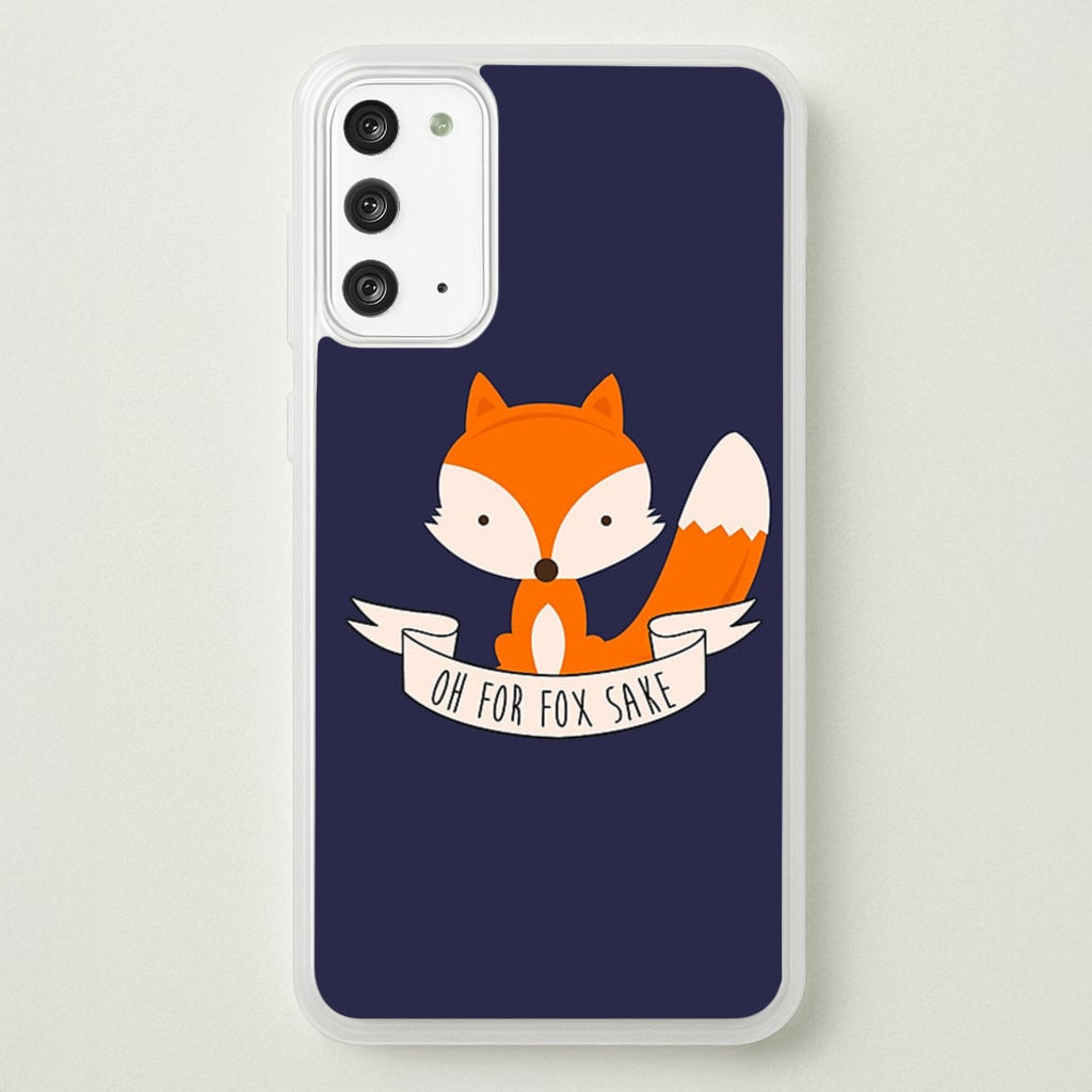 Oh For Fox Sake - Phone Case for Galaxy Note 20