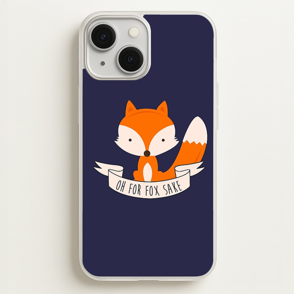 Oh For Fox Sake - Phone Case for iPhone 13 Mini