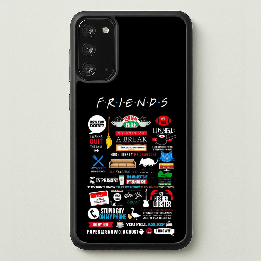 All The Quotes - Friends Phone Case for Galaxy Note 20