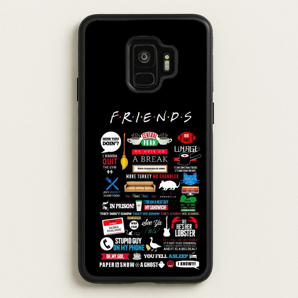 All The Quotes - Friends Phone Case for Galaxy S9