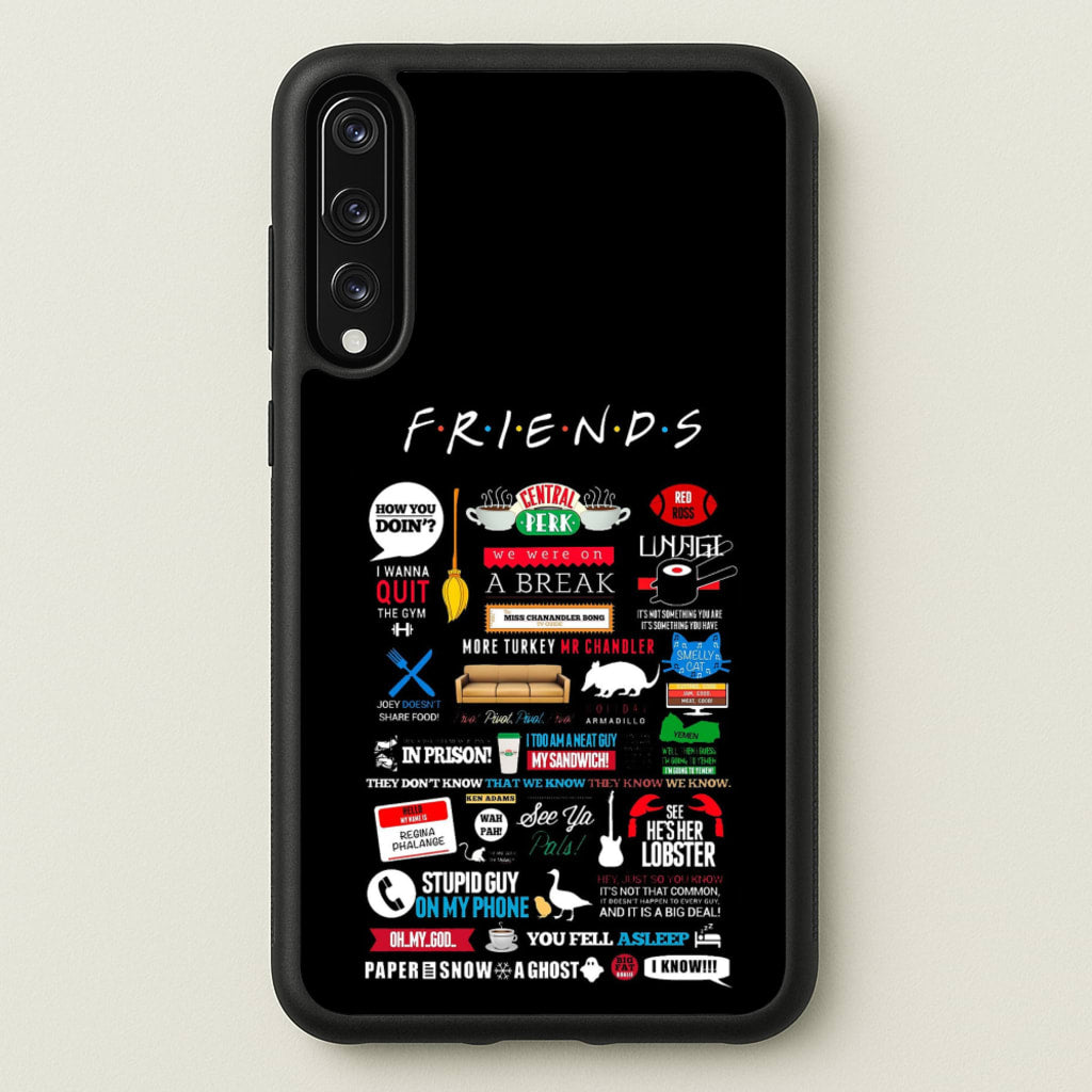 All The Quotes - Friends Phone Case for Huawei P20 Pro