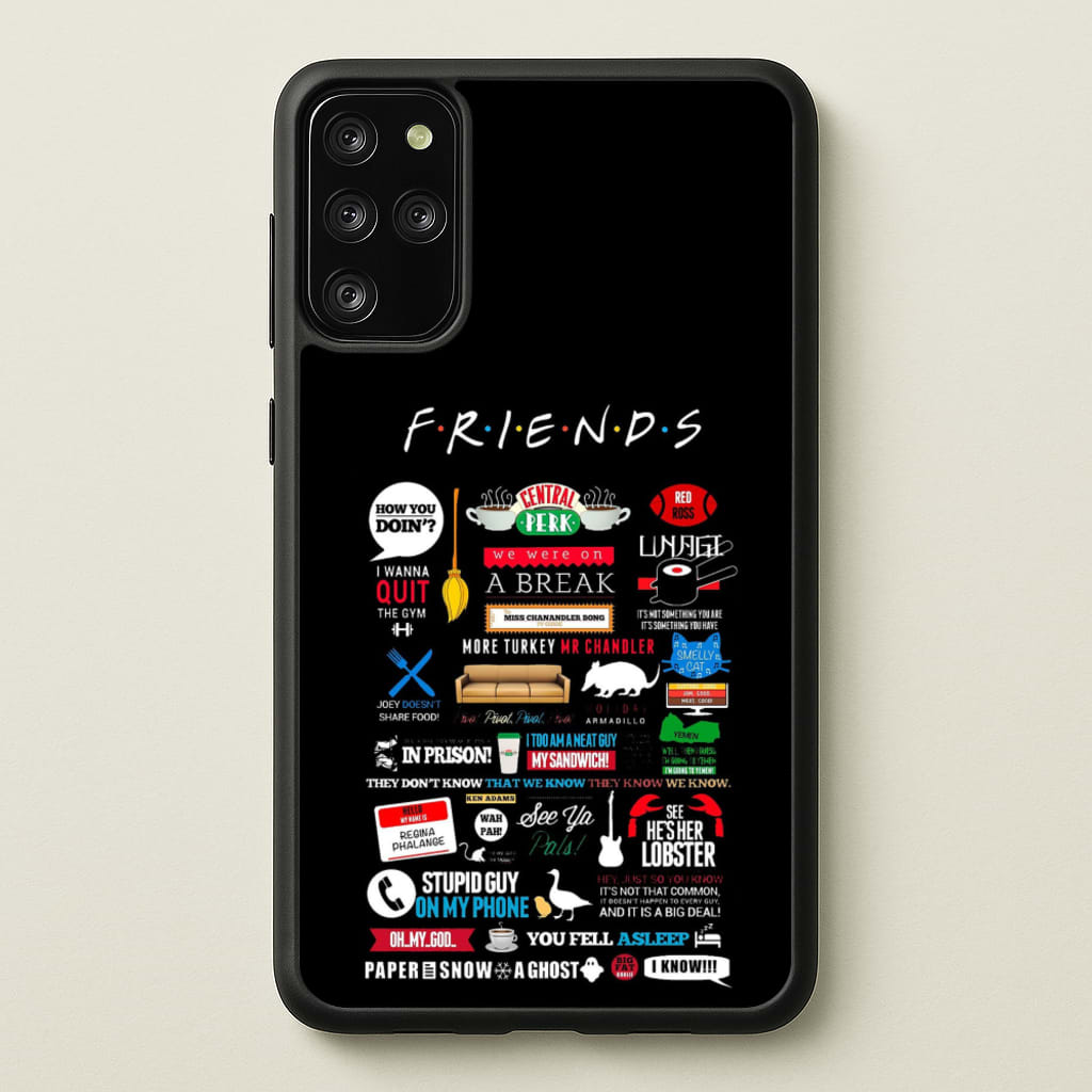 All The Quotes - Friends Phone Case for Galaxy S20 Plus
