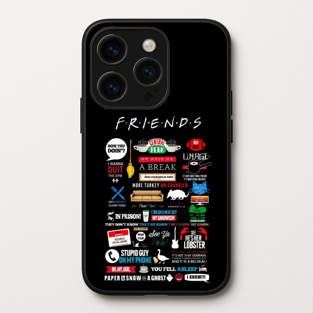 All The Quotes - Friends Phone Case for iPhone 15 Pro