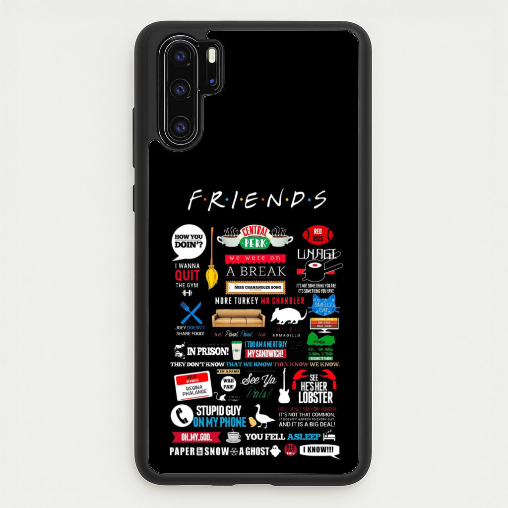 All The Quotes - Friends Phone Case for Huawei P30 Pro