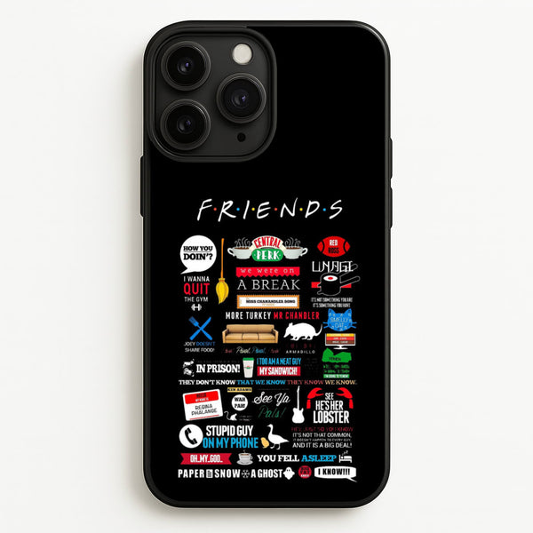 All The Quotes - Friends Phone Case for iPhone 11 Pro Max