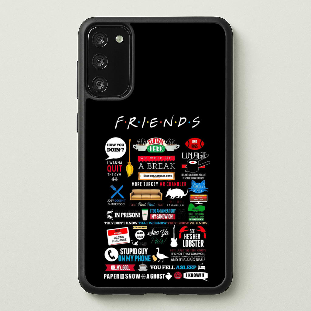 All The Quotes - Friends Phone Case for Galaxy S20
