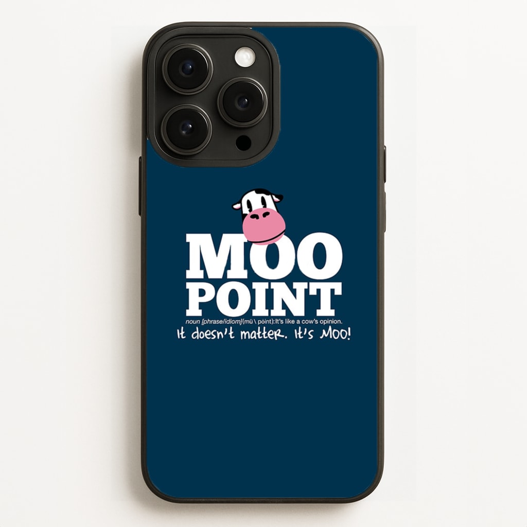 A Moo Point - Friends Phone Case for iPhone 16 Pro Max
