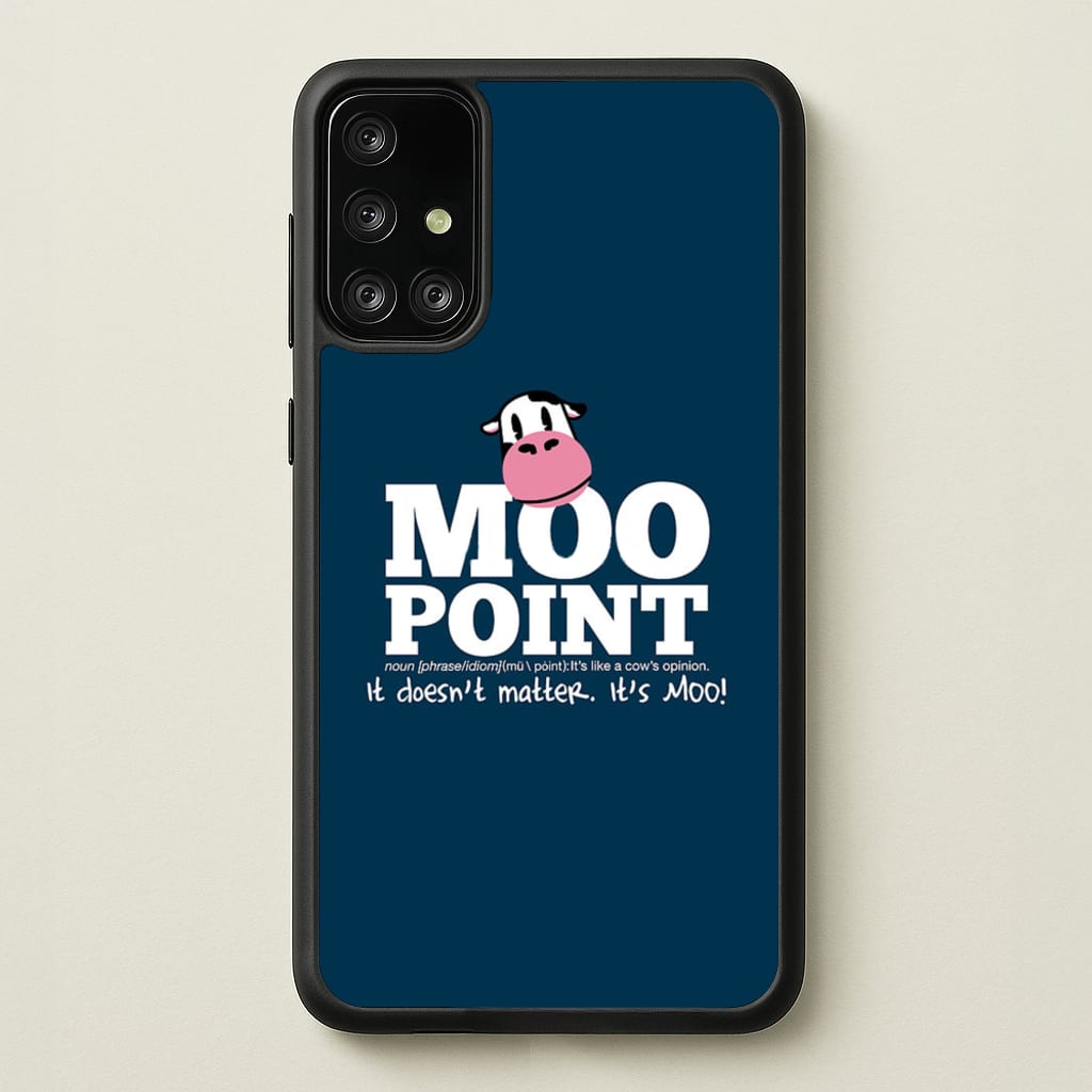 A Moo Point - Friends Phone Case for Galaxy A71
