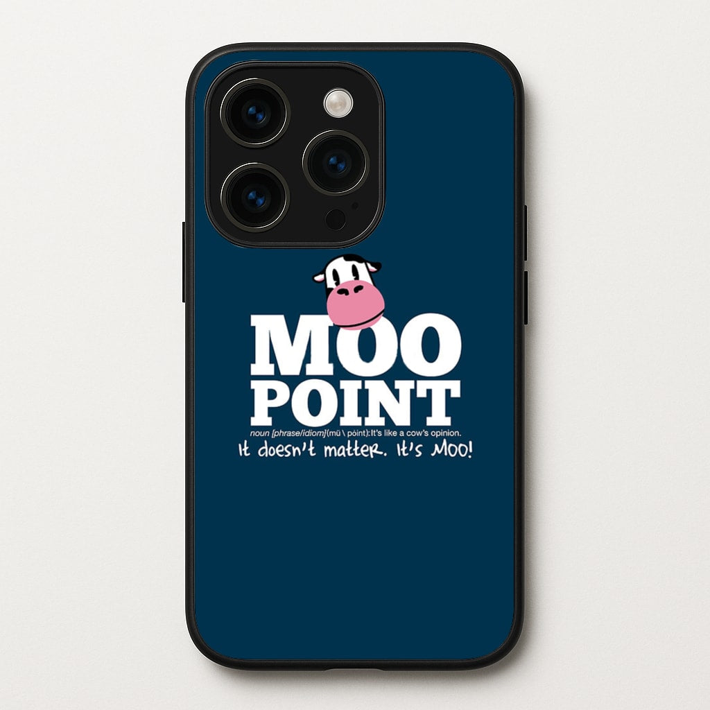 A Moo Point - Friends Phone Case for iPhone 15 Pro