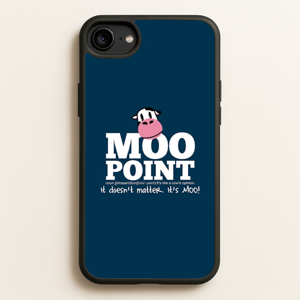 A Moo Point - Friends Phone Case for iPhone 6 / 7 / 8 / SE
