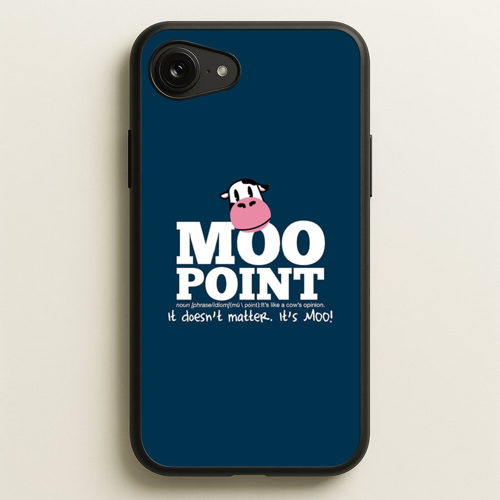 A Moo Point - Friends Phone Case for iPhone 16e