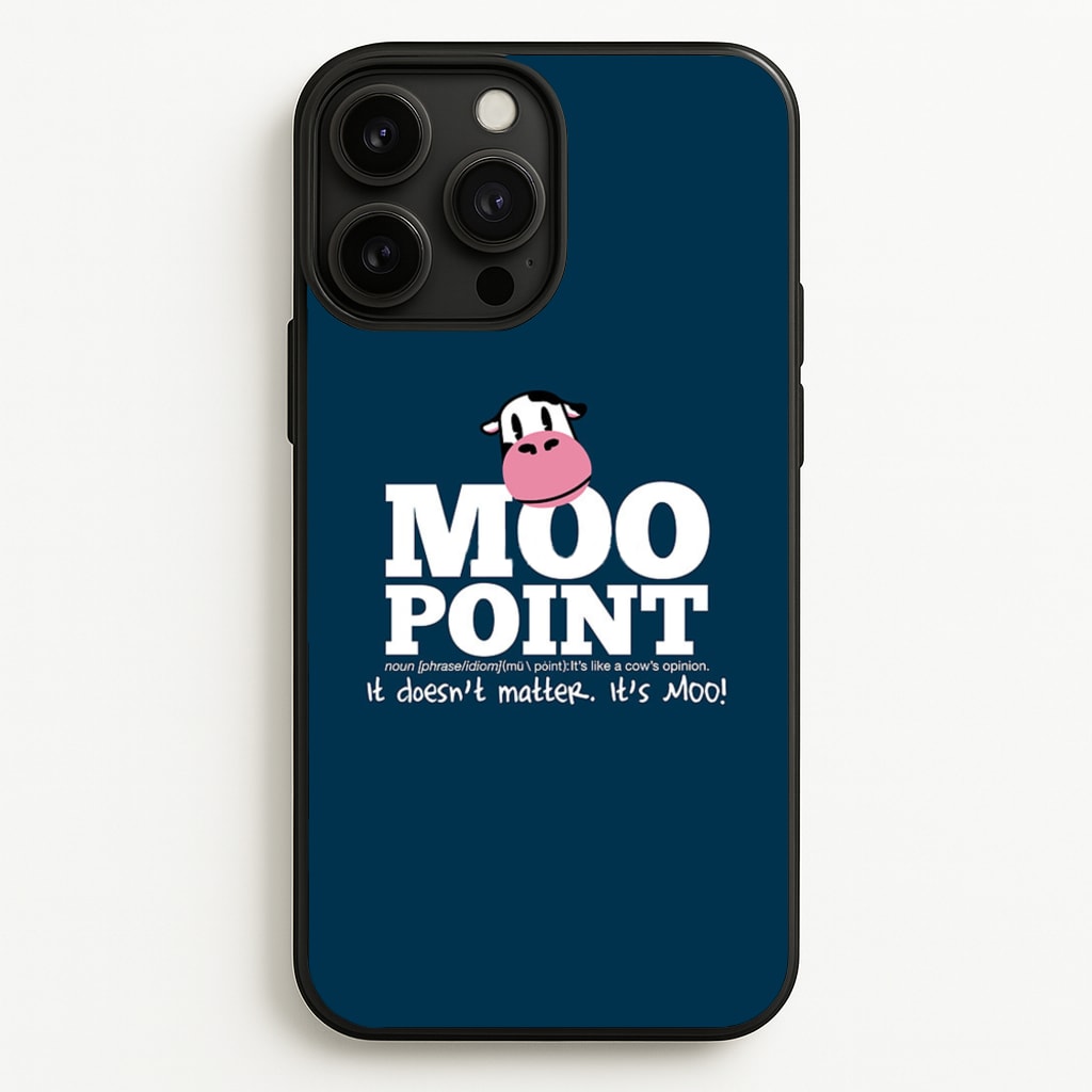 A Moo Point - Friends Phone Case for iPhone 13 Pro Max