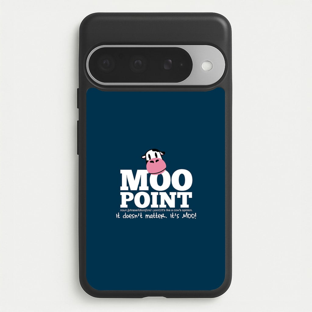 A Moo Point Phone Case for Google Pixel 10 Pro XL