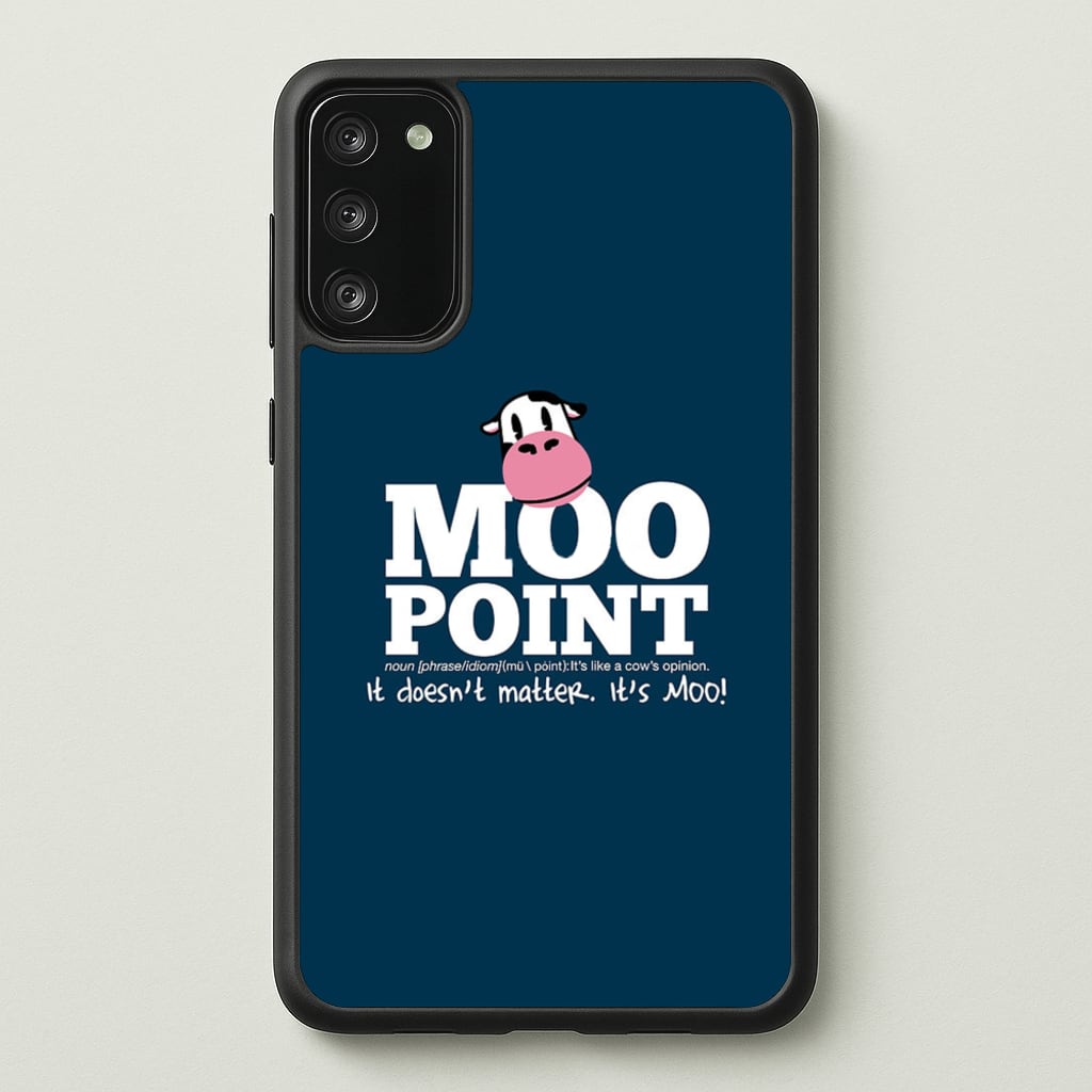 A Moo Point - Friends Phone Case for Galaxy S20FE