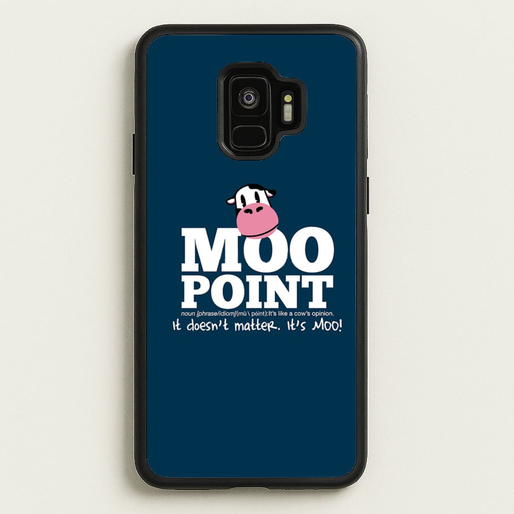 A Moo Point - Friends Phone Case for Galaxy S9