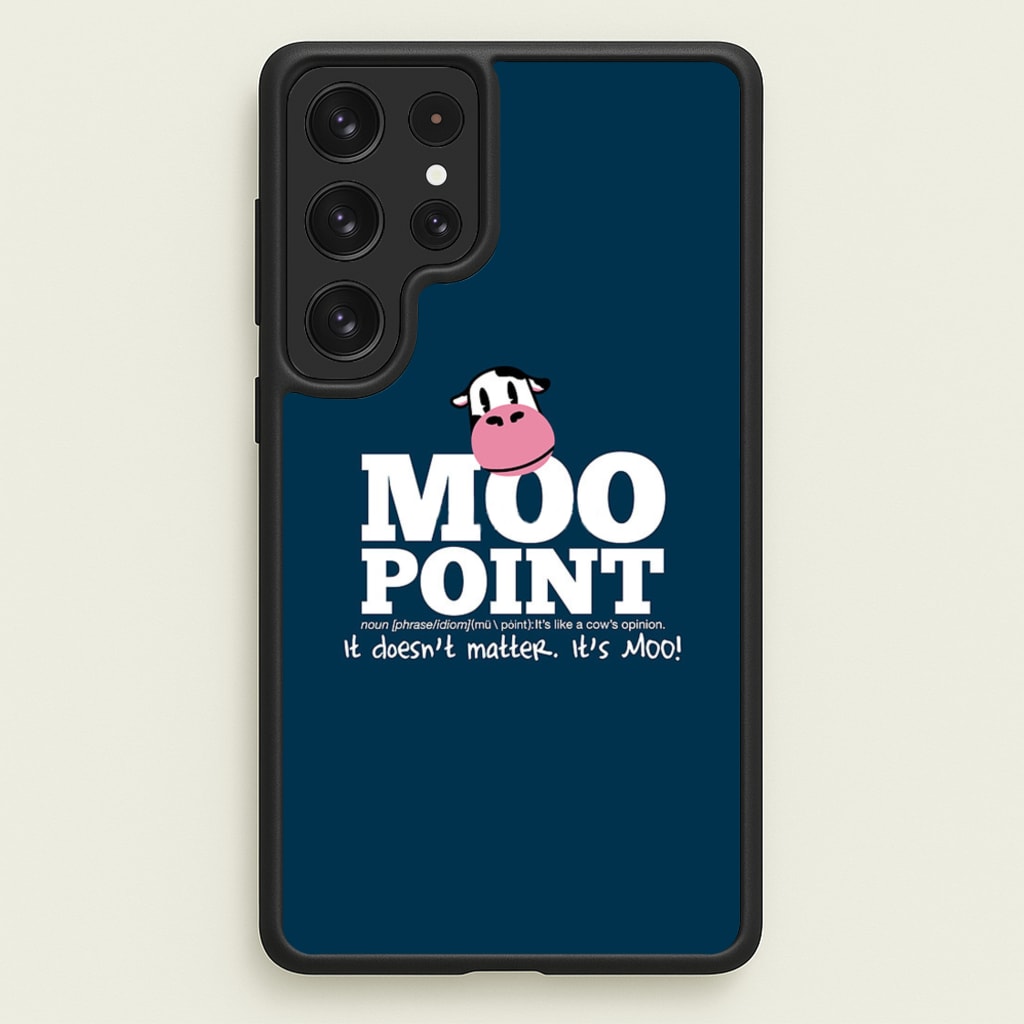 A Moo Point - Friends Phone Case for Galaxy S22 Ultra